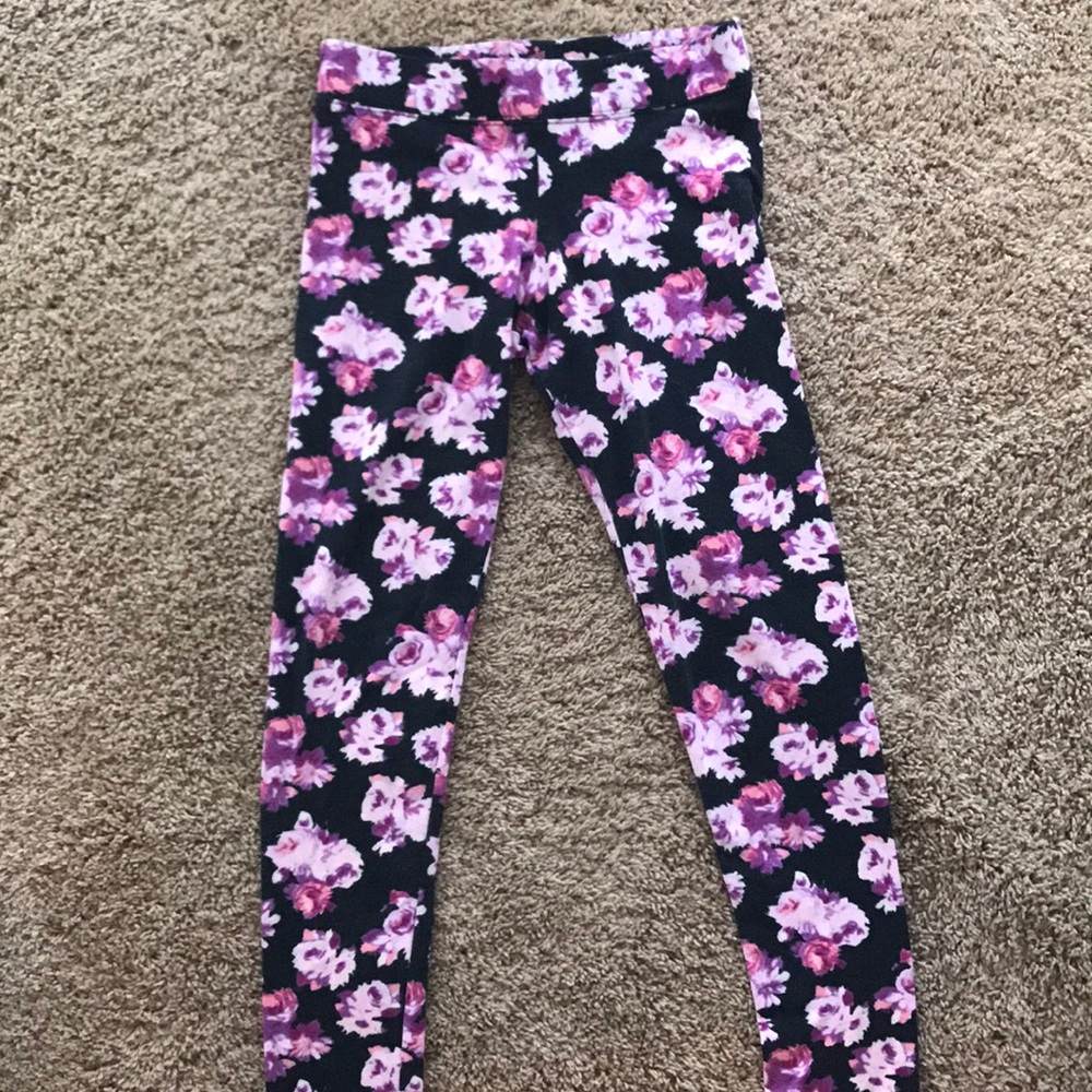 Flower / floral leggings